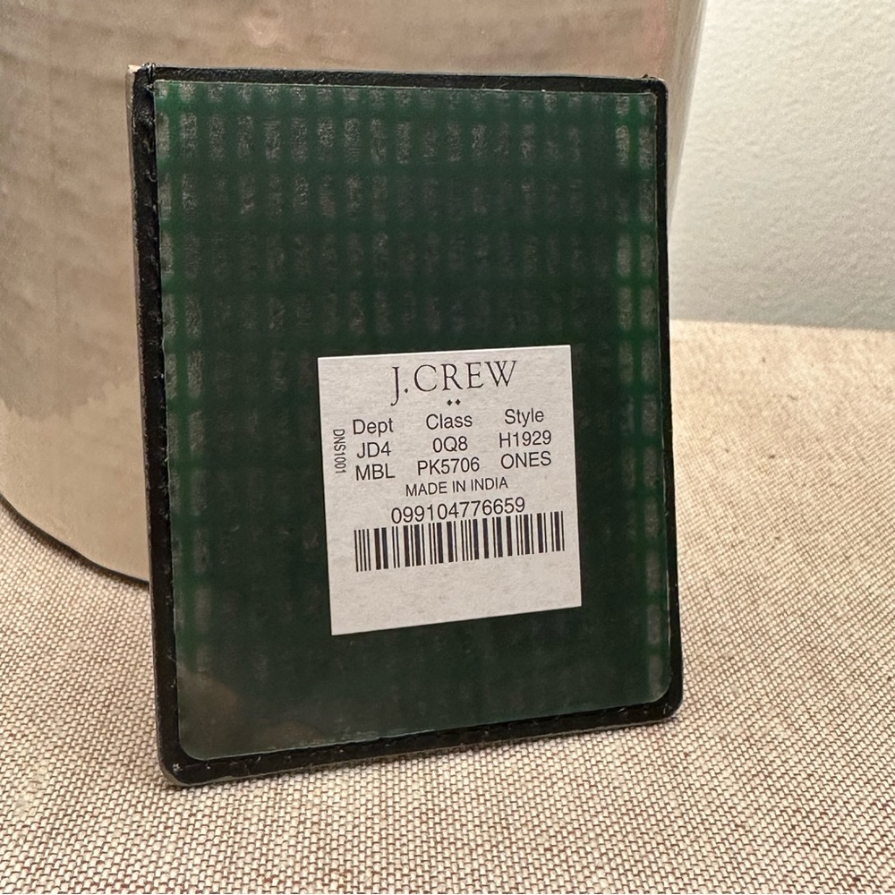 J. Crew NWT Rose Gold Leather Phone Card Holder - Picture 2 of 6